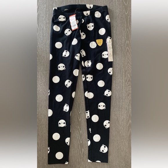 Justice Girls Pink and Gray Leggings, Cat & Jack Leggings, Lot Of Four- Size XL - Picture 4 of 10